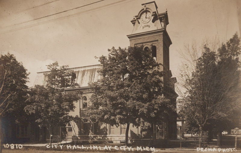 Imlay City Opera House - Vintage Postcard